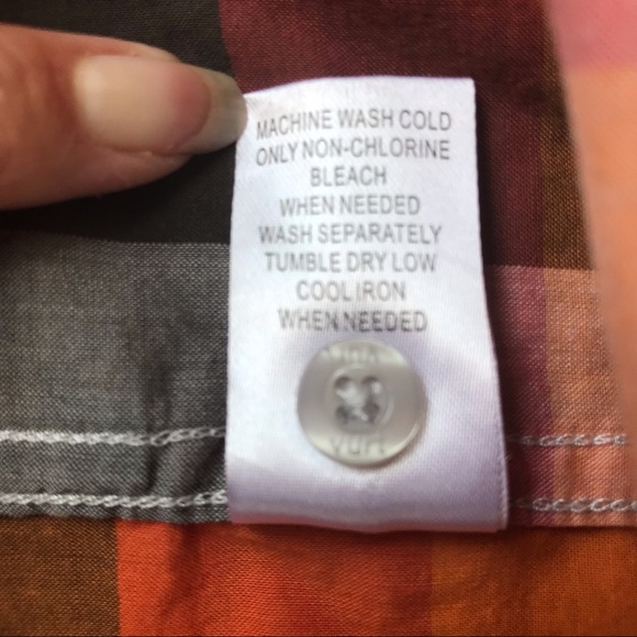 Vurt Button Up Checkered Long Sleeve Shirt XL - Picture 10 of 11